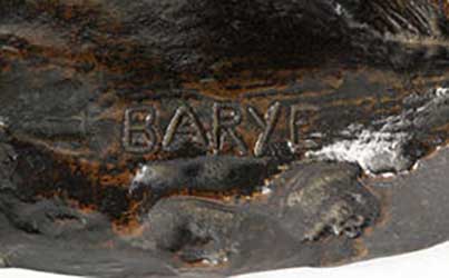 Antoine-Louis Barye Makers Mark