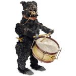 Rare Large Drumming Bear Automaton by Roullet & Decamps, c. 1900