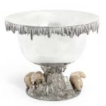 A Victorian silver 'Polar Bear' ice bowl